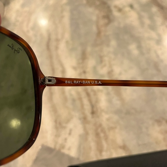 Vintage Bausch & Lomb Ray-Ban sunglasses, with glass lenses. case included - Picture 3 of 8
